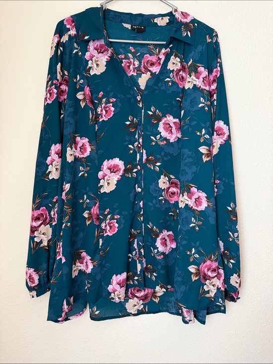 torrid Tops - Torrid Floral Harper Blouse